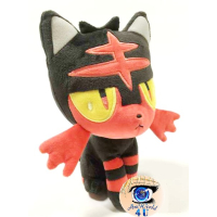 Authentic Pokemon center plush Litten +/- 21CM